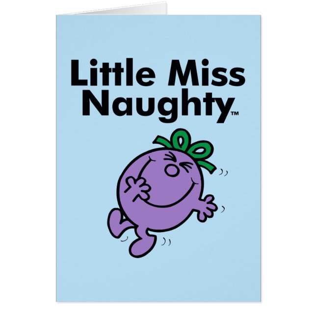 Little Miss | Little Miss Naughty is So Naughty (Front)