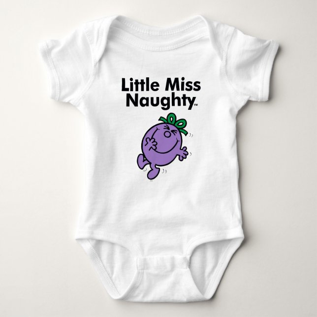 Little Miss | Little Miss Naughty is So Naughty Baby Bodysuit (Front)