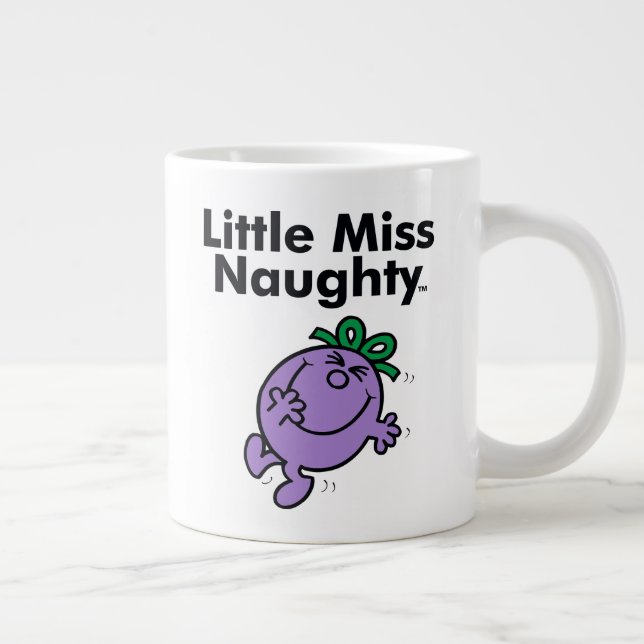 Little Miss | Little Miss Naughty is So Naughty Large Coffee Mug (Right)
