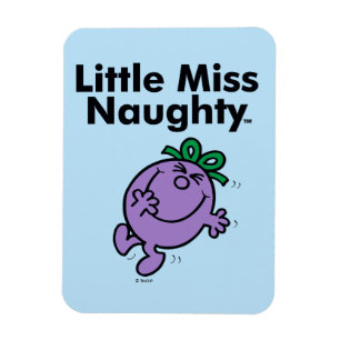 Little Miss   Little Miss Naughty is So Naughty Magnet