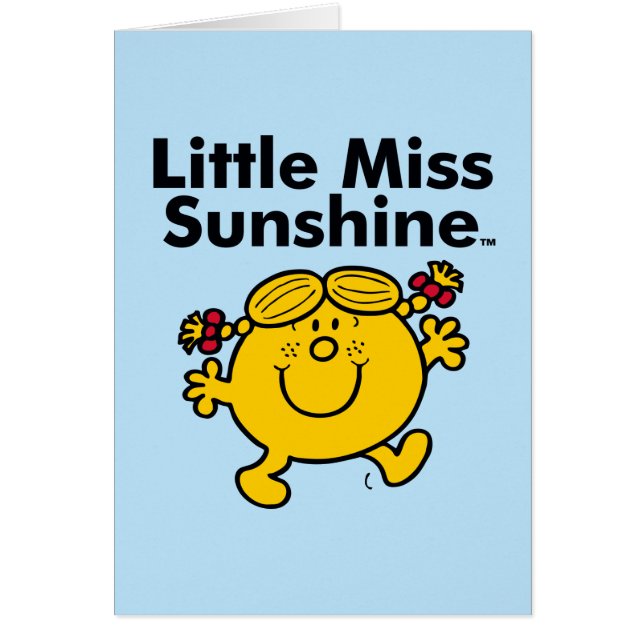 Little Miss | Little Miss Sunshine is a Ray of Sun (Front)