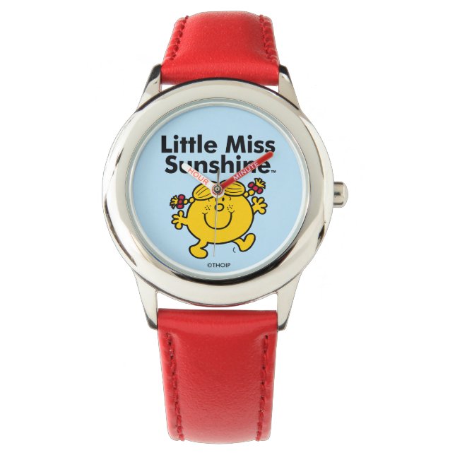 Little Miss | Little Miss Sunshine is a Ray of Sun Watch (Front)