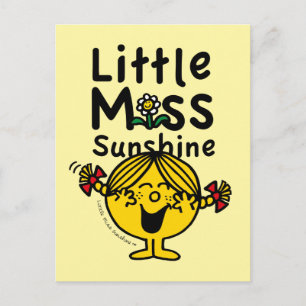 Little Miss   Little Miss Sunshine Laughs Postcard