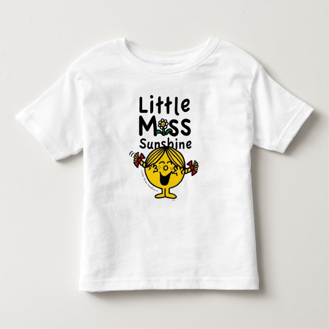 Little Miss | Little Miss Sunshine Laughs Toddler T-Shirt (Front)
