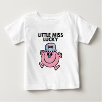 Little Miss Lucky | Black Lettering