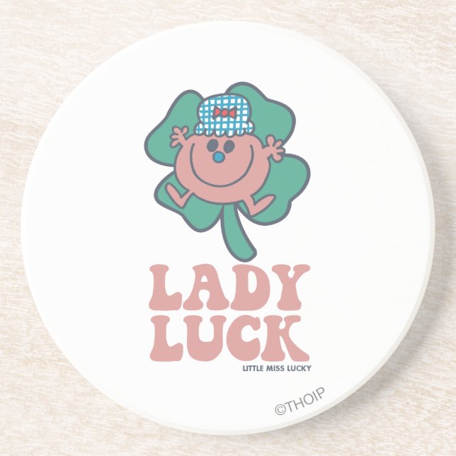 Little Miss Lucky | Lady Luck Coaster (Front)