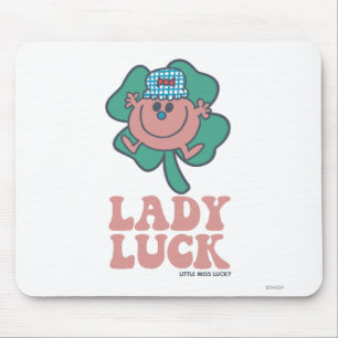 Little Miss Lucky   Lady Luck Mouse Pad