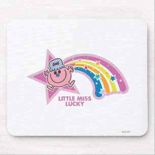 Little Miss Lucky   Rainbow Mouse Pad