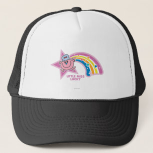 Little Miss Lucky Rainbow Trucker Hat