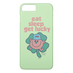 Little Miss Lucky's Motto   Green clover iPhone 8 Plus/7 Plus Case