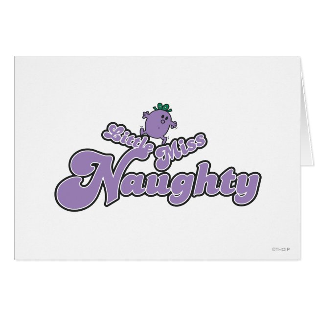 Little Miss Naughty Balancing Act (Front Horizontal)