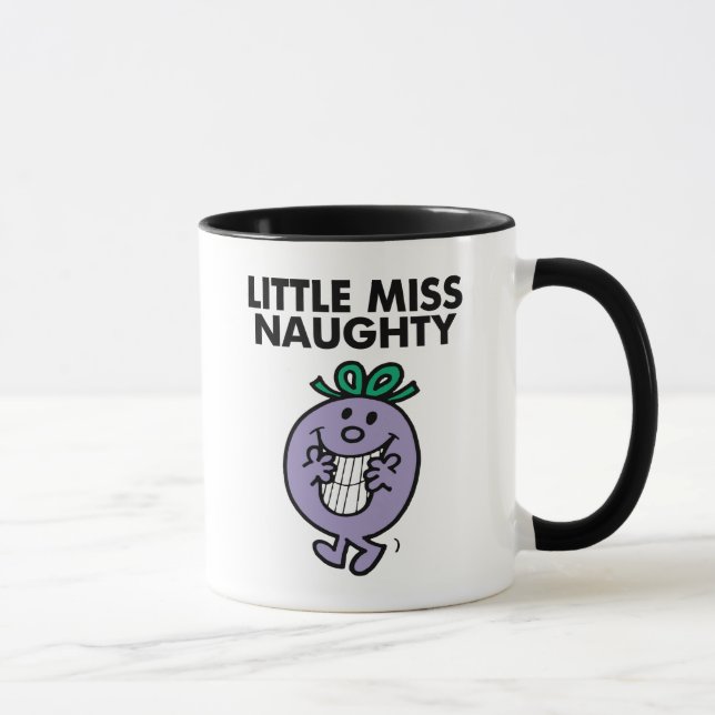 Little Miss Naughty | Huge Smile Mug (Right)