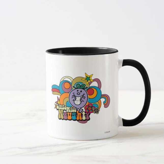 Little Miss Naughty Rainbow Mug (Right)