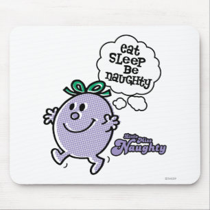 Little Miss Naughty's Three Step Plan Mouse Pad
