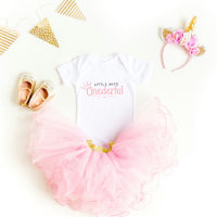 Little miss Onederful 1st birthday Baby T-Shirt