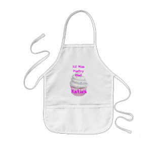 LITTLE MISS PASTRY CHEF CUPCAKE APRON