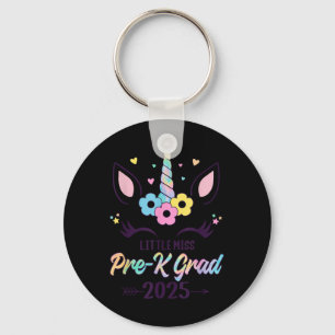 Little Miss Pre-k Grad 2025 Preschool Graduation G Key Ring