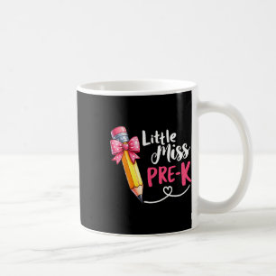 Little Miss Pre-k Shirt Back To School Pre Kinderg Coffee Mug