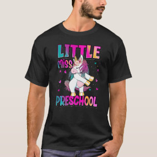 Little Miss Preschool Back To School Girls Prescho T-Shirt