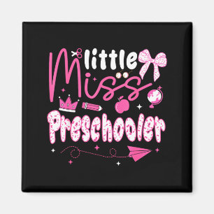 Little Miss Preschooler Coquette Back to School Magnet