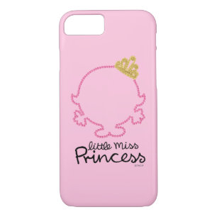 Little Miss Princess   Blank Face iPhone 8/7 Case
