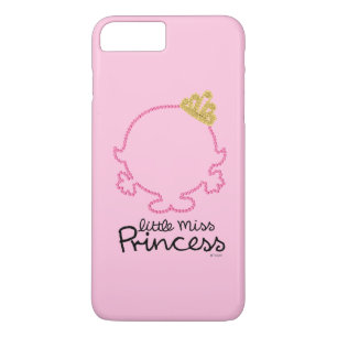 Little Miss Princess   Blank Face iPhone 8 Plus/7 Plus Case