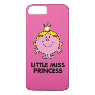 Little Miss Princess Crown Background iPhone 8 Plus/7 Plus Case
