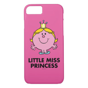 Little Miss Princess   Crown Background iPhone 8/7 Case