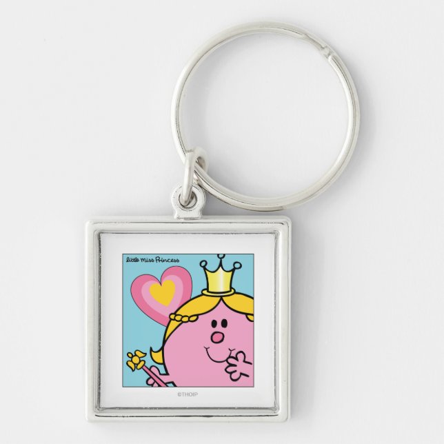Little Miss Princess | Extreme Closeup Key Ring (Front)