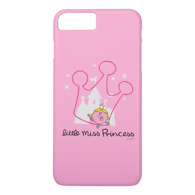 Little Miss Princess | Giant Pink Crown Case-Mate iPhone Case (Back)