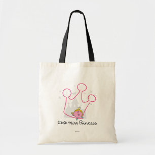 Little Miss Princess Giant Pink Crown Tote Bag