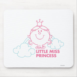 Little Miss Princess   Head In The Clouds Mouse Pad
