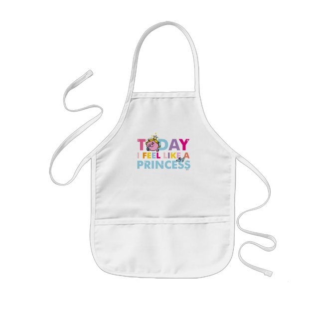 Little Miss Princess | I Feel Like A Princess Kids Apron (Front)
