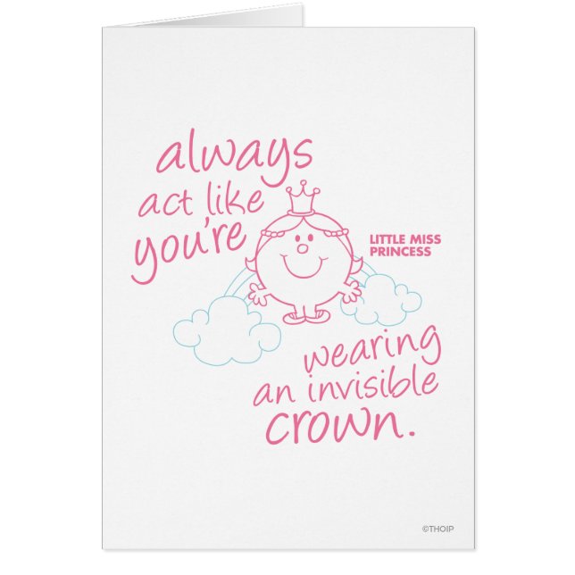 Little Miss Princess | Invisible Crown (Front)