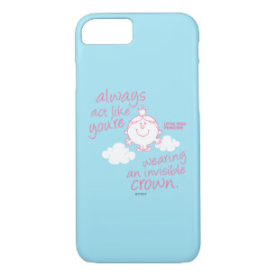 Little Miss Princess Invisible Crown iPhone 8/7 Case