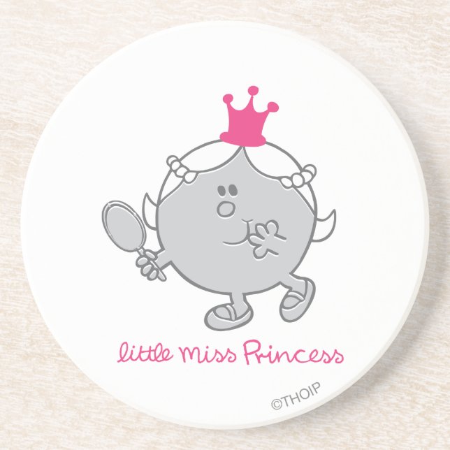 Little Miss Princess | Mirror Mirror Coaster (Front)