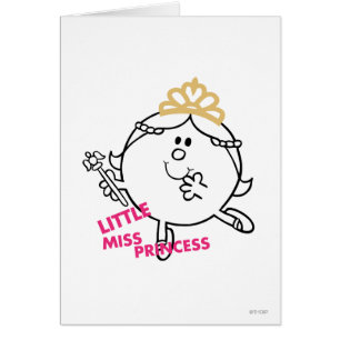 Little Miss Princess Pink Lettering