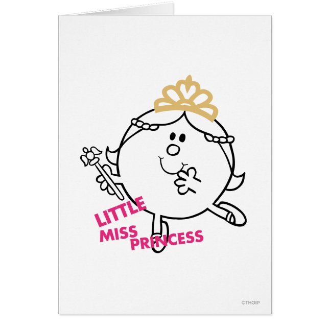 Little Miss Princess | Pink Lettering (Front)