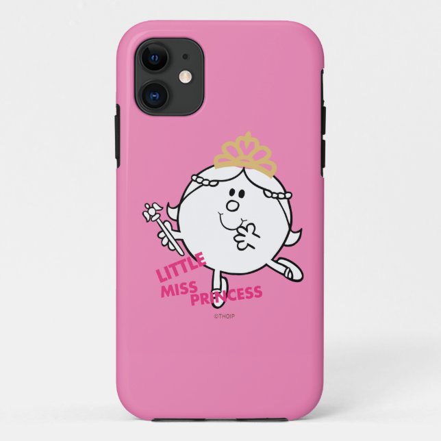 Little Miss Princess | Pink Lettering Case-Mate iPhone Case (Back)