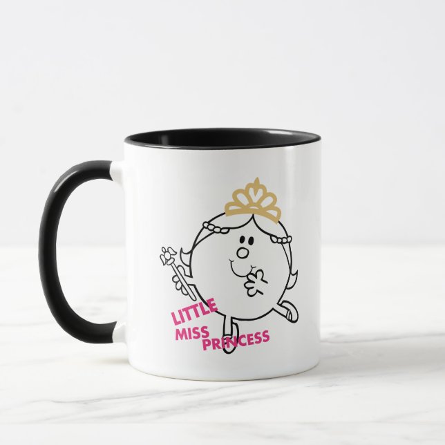 Little Miss Princess | Pink Lettering Mug (Left)