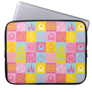 Little Miss Princess   Pretty Pastel Pattern Laptop Sleeve