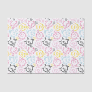 Little Miss Princess Pretty Pastels Pattern Tissue Paper