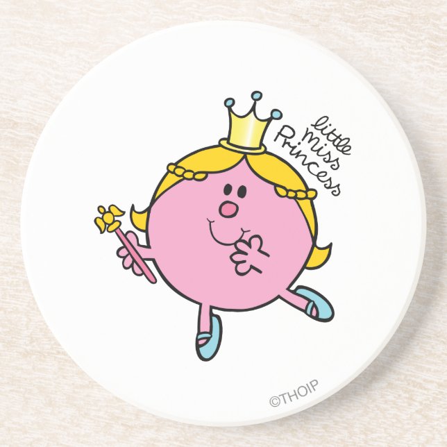 Little Miss Princess | Royal Sceptre Coaster (Front)