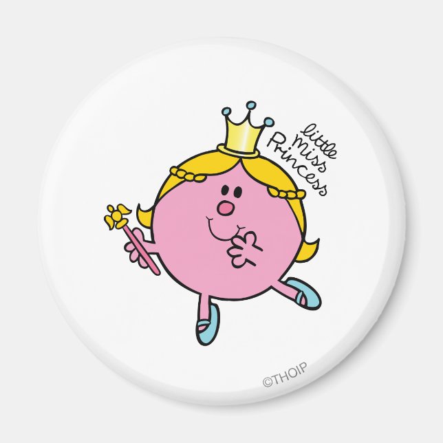Little Miss Princess | Royal Sceptre Magnet (Front)