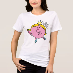 Little Miss Princess Royal Sceptre Tri-Blend Shirt