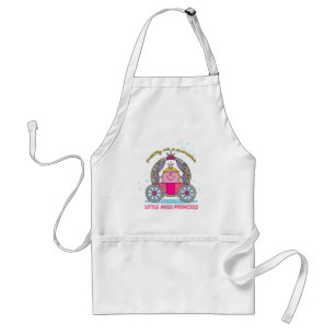 Little Miss Princess   Sparkling Carriage Standard Apron