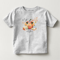 Little Miss Pumpkin Funny Quote Cartoon Face Fall