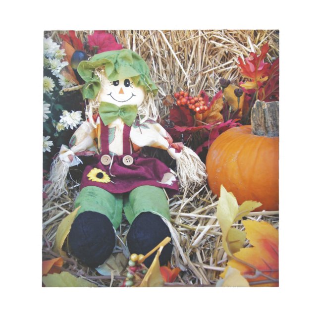 Little Miss Scarecrow Notepad (Front)
