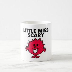 Little Miss Scary   Black Lettering Coffee Mug