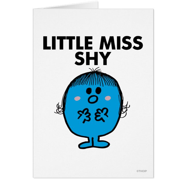 Little Miss Shy | Black Lettering (Front)